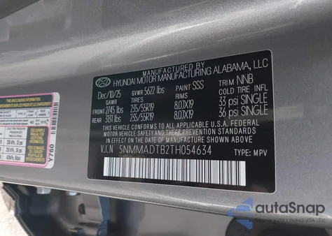 2026 Genesis Gv70 Select z USA, uszkodzony, nr VIN 5NMMADTB2TH054634